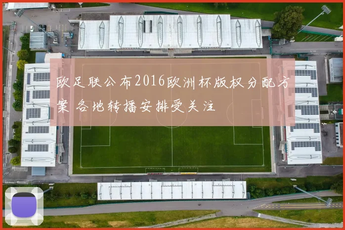 欧足联公布2016欧洲杯版权分配方案 各地转播安排受关注