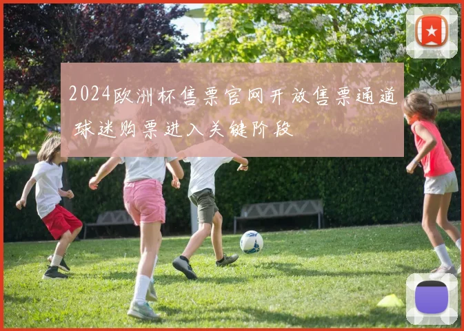 2024欧洲杯售票官网开放售票通道 球迷购票进入关键阶段