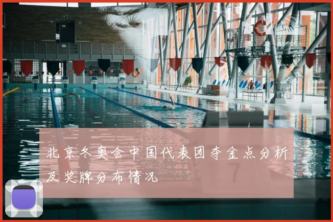 北京冬奥会中国代表团夺金点分析及奖牌分布情况